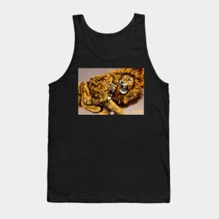 When Lions Collide Tank Top